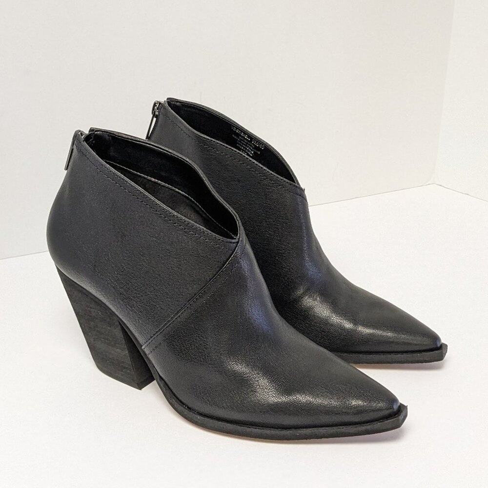 Vince Camuto Grishell Booties, Black Leather, Women's 9 M